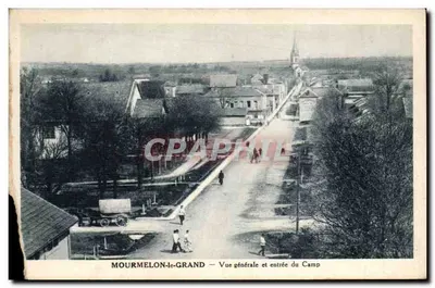 Mourmelon-le-Grand — Vista geral e entrada do Campo