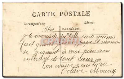 Duas jovens com um galinha — LE DI — n°188 — Verso