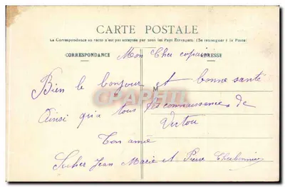 Mulher em um coração — Pense tanto em mim quanto eu penso em você — M.F. Paris, n°783 — Verso
