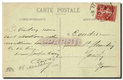 Cementerio militar de Romagne-en-Argonne — vista general — Romagne G. Depuis, editor — Reverso