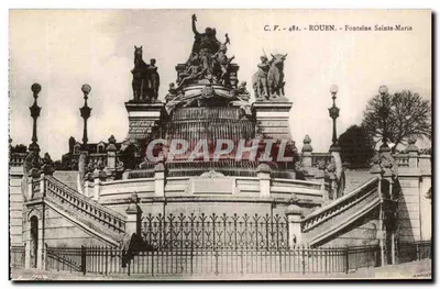 Rouen — Fontaine Sainte-Marie — C.F. 481