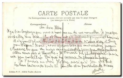 Ouverture — Katedra — Wydawnictwo P. T. - Cliché Toulout, Auxerre — Rewers
