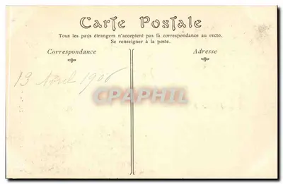 Auxerre — Katedra św. Piotra — Toulot, wydawca — Rewers
