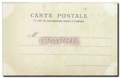 Cauterets - Pic du Péguère — widok strumienia — G. Montéagudo-Pilté, Lourdes — Rewers