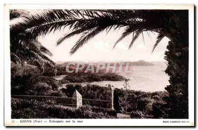 Giens (Var) — Vista da marinha — Fot. Combier Macon