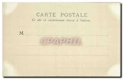 Amboise — Portal da Capela — editor desconhecido, número de série não visível — Verso