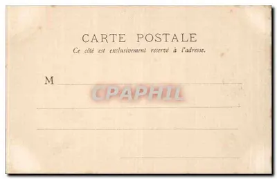 Amboise — O Castelo — E.F. Delk — Verso