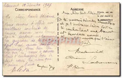 Clermont-Ferrand — Widok panoramiczny na Place de Jaude — G. J. — Rewers