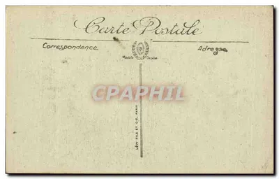 Clermont-Ferrand — Portal Kościoła Najświętszej Maryi Panny z Portu — Lévy Fils & Cie, Paryż, nr 47 — Rewers