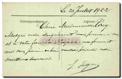 Royat — Widok malowniczy — a.d'o. 1177 — Rewers
