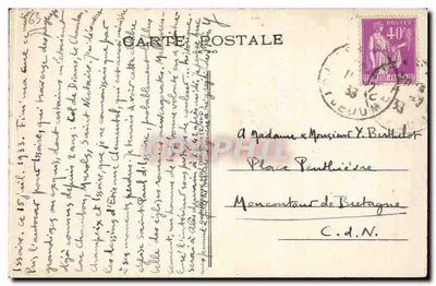 Issoire — Binnenkant van de Kerk van Sint-Paulus — Het Abside — Opvallende kapitellen — G D'O. - 978 — Achterkant