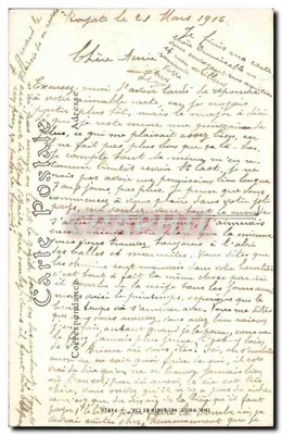 Clermont-Ferrand — Widok z katedry w kierunku zachodu — ND. Fot. nr 246 — Rewers