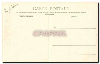Clermont-Ferrand - La Fontaine pétrifiante - La Bourrée — Rewers