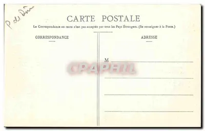 Clermont-Ferrand — A Place de Jaude — Lib. Bougé-Béal, 21, rue de l'Eeu — Verso