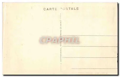 Petrificerende Fontein van het Natuurlijke Brugje van Saint-Alyre — Clermont-Ferrand — G. D'O. n° 5943 — Achterkant