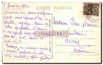 Clermont-Ferrand — A Catedral e o Monumento das Cruzadas — Galeria de Jade, n° 4018 — Verso