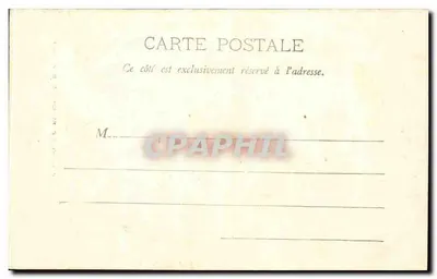 Clermont-Ferrand - N.D. du Port — widok ulicy Écu, wydawca L. Bourgès, nr 118 — Rewers