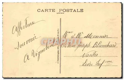 Clermont-Ferrand — Place de Jaude — J. Gottardangas, n°1093 — Verso