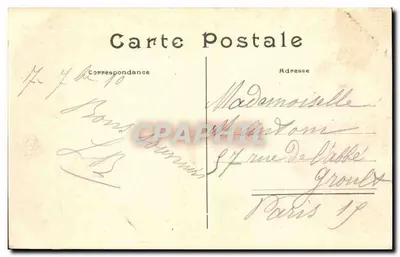 Kościół św. Alirego i panorama CLERMONT-FERRAND (Puy-de-Dôme) — wydawca nieodczytalny, numer seryjny nieczytelny — Rewers