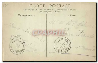 Floresta de Fontainebleau — As Gargantas de Francbard — Collections ND. Fot. — Verso
