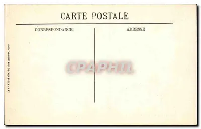 Fontainebleau — O Pavilhão e o Lago — N. G. — Verso