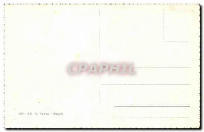 Napoli - Santa Lucia — wydawca R. Renza, n° 169 — Rewers