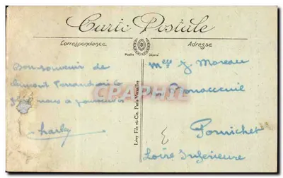 Clermont-Ferrand — Katedra, Wieża Bayette — I.L. — n° 206 — Rewers