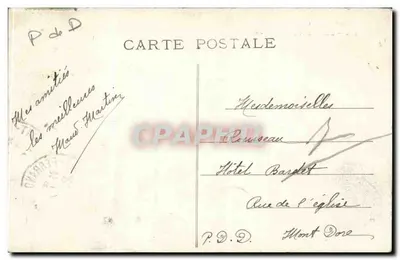 Clermont-Ferrand — Plac Royale — Auvergia, 1914 — Rewers