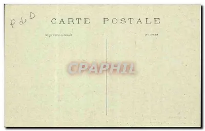 Clermont-Ferrand (P.-de-D.) — O Ponte Natural da Fontaine Pétrifiante — L'Hivaudière, Paris, n°414 — Verso
