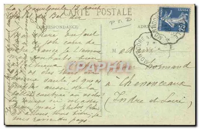 LA BOURBOULE - Jezioro z elektrownią — L'Auvergne Illustrée, nr 1281 — Rewers