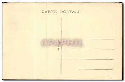 La Bourboule — Katedra (strona absydy) — L'Auvergne Pittoresque — Tribal — Rewers