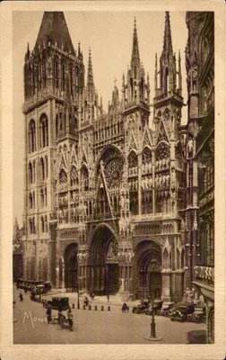 Rouen — Catedral de Nossa Senhora — Mona
