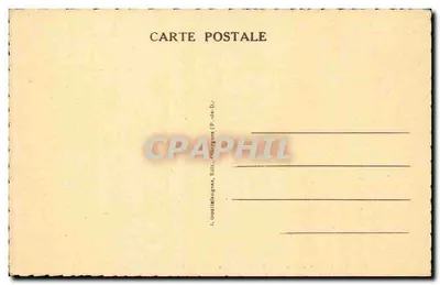 El Mont-Dore visto desde el Ravin de la Grande Cascade — L'Auvergne — G. D'O. - 119 — Reverso