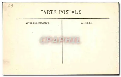 Le Mont-Dore — Widok na zakład termalny z Hotelu Sarciron — LL — Rewers