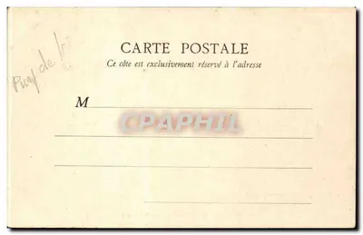 Mont-Dore — Zakład Bani — B.F. Paris — Rewers