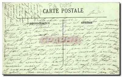 Montdore — Plac Michel-Bertrand i Hotelowie — LL, nr 216 — Rewers