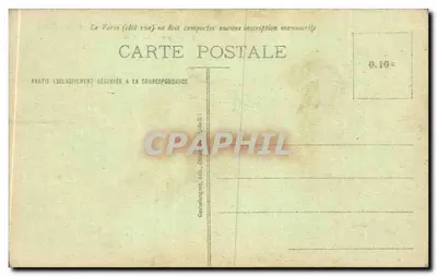 Clermont-Ferrand — Widok na Jaude i Katedrę — G.D'O. n°1110 — Rewers
