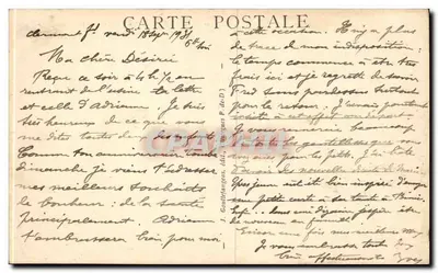 Clermont-Ferrand — Liceum Jeanne-d'Arc — wydawca G. D'O., nr 1050 — Rewers