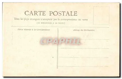 Paryż — Kościół Świętego Augustyna — Zbiór Petit Journal — Rewers