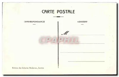 Kościół Świętego Nektaria — Centrum Auvergne — Wydawnictwo Galerii Nowoczesnych, Issoire, nr 6 — Rewers