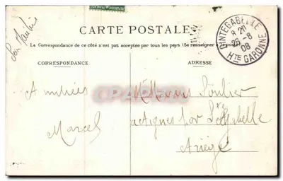 Dieppe — La diga — Ed. Baille des Andelys, n° 147 — Verso
