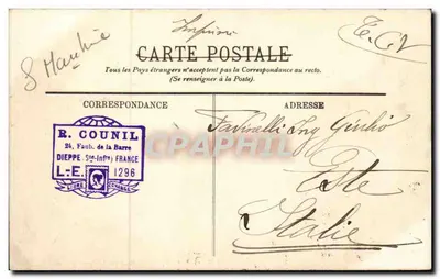 Dieppe — Le Boulevard Maritime — R. Counil, n°147 — Rewers
