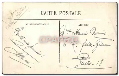 Dieppe — La Jetée à l'Heure de la Marée — LL. n°232 — Rewers