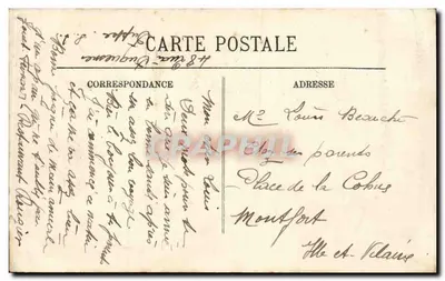Dieppe — Wjazd na nabrzeże — LL. — N°13 — Rewers