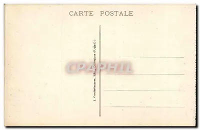 La Bourboule — Widok z wierzchołka funikulera — G. D'O. - 844 — Rewers