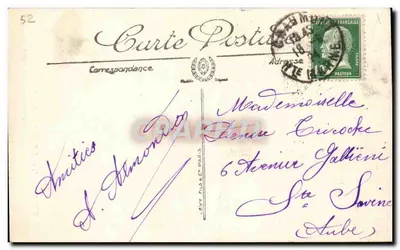 Chaumont — A Igreja de São João Batista — LL, n°29 — Verso