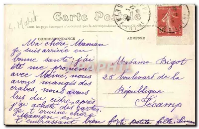 Dieppe — Kalwaria Bon Secours — A. Nettembos, wydawca Dieppe — Rewers