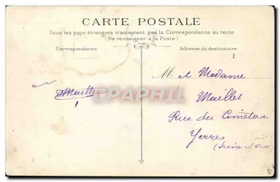 Dippé — Molo podczas burzy — G. M. 1310 — Rewers