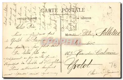 Dieppe - Le Vieux Château — A. Bettembos, n° 301 — Rewers