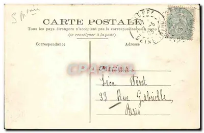 Dieppe — Stary Zamek — F. Fauchois, nr 390 — Rewers